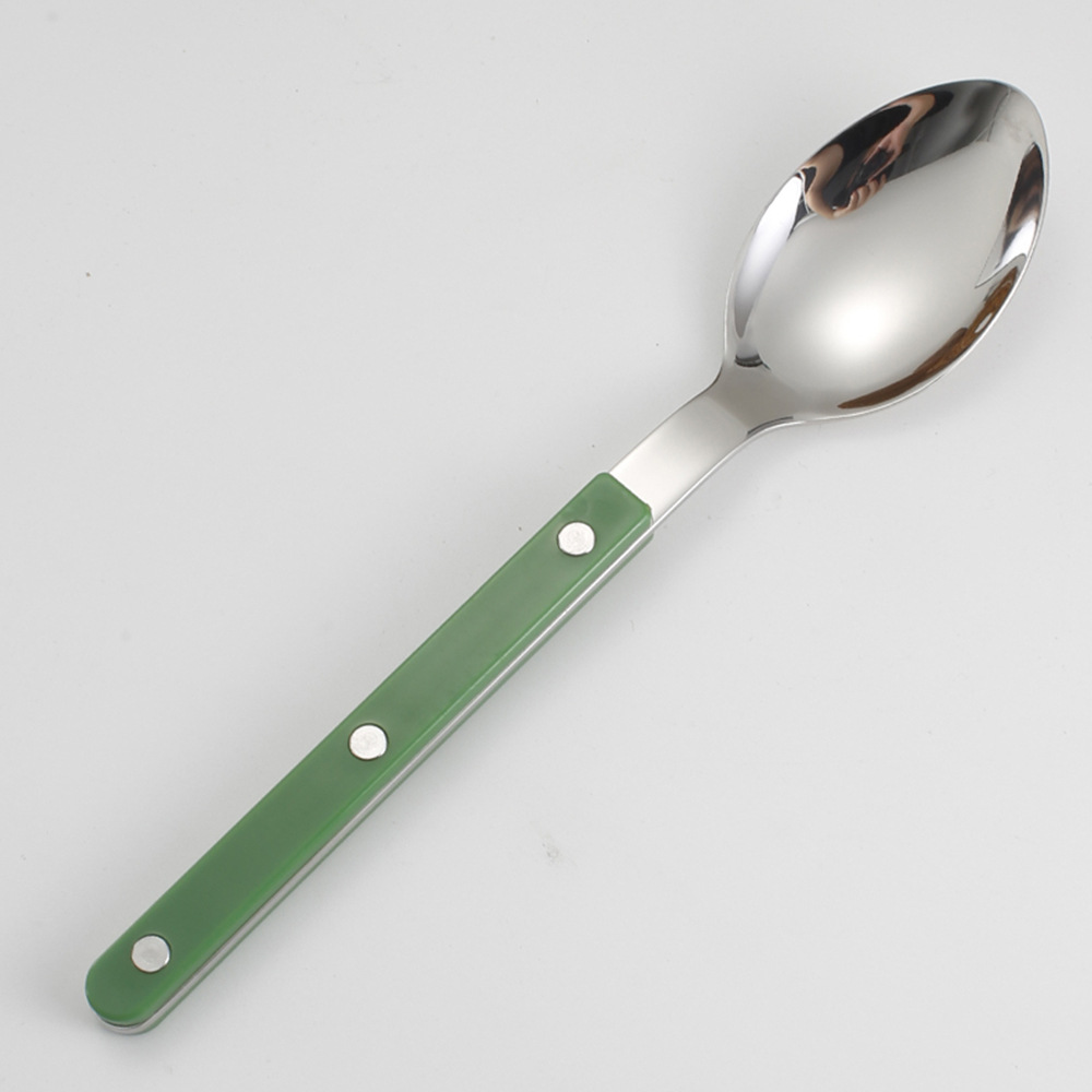 Cuillère à dîner verte