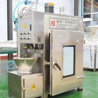 Machine à fumer les saucisses à haut rendement four à fumée fumoir à filet de saumon machine à fumer la viande de dinde