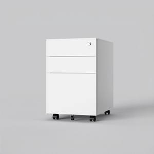 Armoire à dossiers mobile <span class=keywords><strong>GDLT</strong></span> au design moderne, avec 3 tiroirs, sur roulettes, pour le bureau ou la cuisine, en métal - Product Image 1