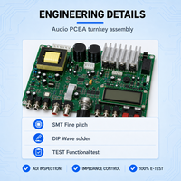 Fabricant d'assemblages de circuits imprimés (PCBA) pour appareils audio avec service de conception de circuits imprimés (PCB) personnalisés, fabricant de cartes de contrôle électroniques