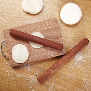 Juego de rodillos de madera para masa y envolturas de dumplings, herramientas de cocina ecológicas, fabricadas en Shandong. - Product Image 2