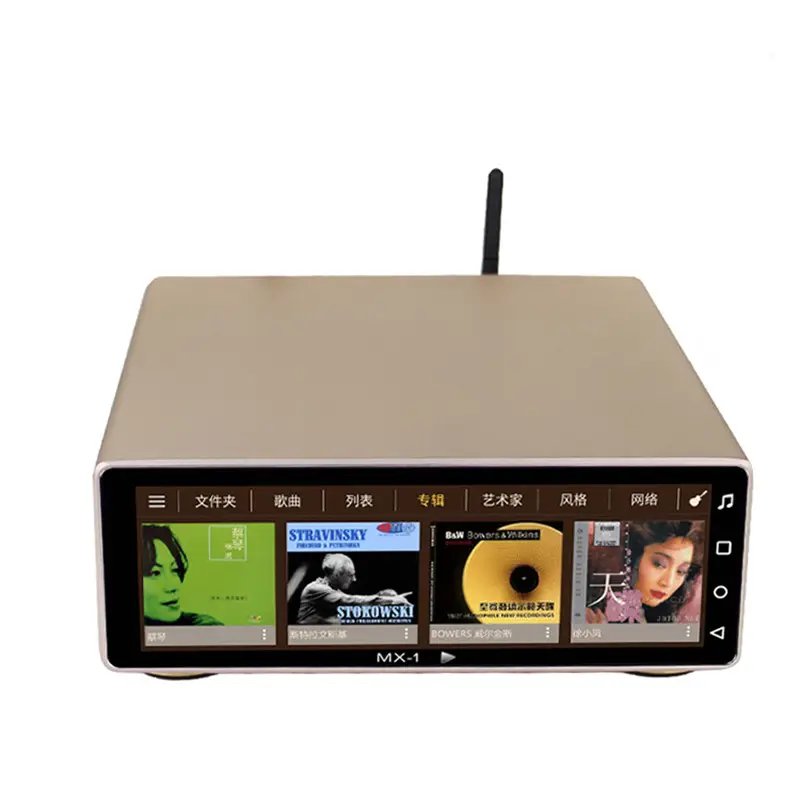 JF MX-PRO Audio Digital Turntable Android Desktop Player Network WiFi BT 5.0 Receiver USB Digital Output 32Bit/768KHz DSD512