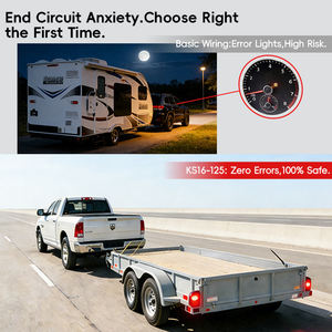 ชุดสาย<span class=keywords><strong>ไฟ</strong></span>สำหรับพ่วงรถแบบสากล KS16-125 7PIN/13PIN พร้อมโมดูลควบคุม - Product Image 4