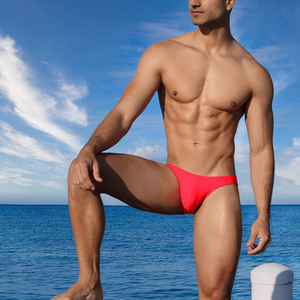 Shorts <span class=keywords><strong>de</strong></span> <span class=keywords><strong>bain</strong></span> pour hommes personnalisés avec logo, en polyester/nylon, taille élastique, respirants, séchage rapide, légers, pour la course à pied, le fitness et les activités <span class=keywords><strong>de</strong></span> plein air - Product Image 4