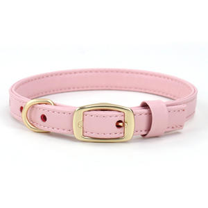 Aangepaste verstelbare mode hondenhalsbanden van premium vegan microvezel leer Luxe - Product Image 6