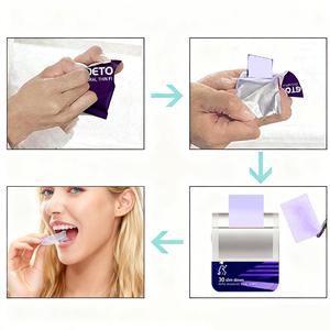 Tiras de Control de Peso de Disolución Rápida al por Mayor con Desintoxicación Biótica y Vitaminas para la Piel - Product Image 2