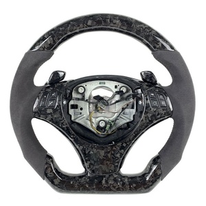 Volante Deportivo de Fibra de Carbono Forjado a <span class=keywords><strong>Precio</strong></span> de Fábrica para <span class=keywords><strong>BMW</strong></span> <span class=keywords><strong>320i</strong></span> 335i E90 E91 E92 E93 M3 Serie 3 - Product Image 2