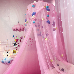 Trẻ Em Của Phòng Tán Giường Tán Bông Muỗi <span class=keywords><strong>Net</strong></span> Khăn Trải Giường Rèm Cho Bé Trẻ Em Đọc Sách Chơi Trang Trí Nội Thất - Product Image 1