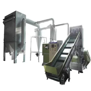 Germany technology Electrical copper cable Insulated Wire wire Stripping Recovery Shredder recycling machine