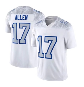 Maillots de football Buffalo Rivalries 17 Josh Allen 0 Keon Coleman 4 James Cook 10 SHAKIR 73DAWKINS avec logo de l'équipe - Product Image 4