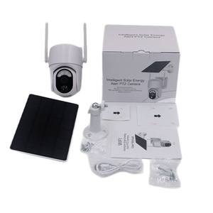 Cámara PTZ Exterior con Energía Solar, WiFi 4G, Visión Nocturna, Almacenamiento en la Nube, Audio Bidireccional para Seguridad y Vigilancia del Hogar - Product Image 1