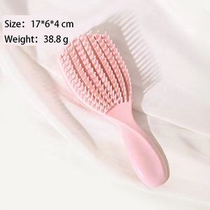 Nouvelle brosse creuse en forme d'éventail 3PCS avec séchage rapide des <span class=keywords><strong>cheveux</strong></span> longs, courts et bouclés, droits et lisses convient aux hommes, femmes et enfants - Product Image 6