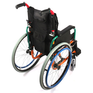 <span class=keywords><strong>JBL</strong></span> Cristal Compagnon En Alliage D'aluminium Pliant Léger Confortable Coussin Handicapés Blessés Enfants Manuel Fauteuil Roulant Scooter 1 - Product Image 4