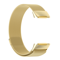 Correa de acero inoxidable para Fitbit Charge 5, correa de malla milanesa magnética, pulsera de repuesto ajustable para oficina y uso diario