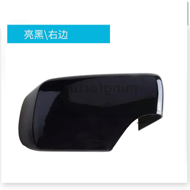 Côté droit noir brillant