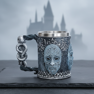 Tasse <span class=keywords><strong>Harry</strong></span> <span class=keywords><strong>Potter</strong></span> en acier inoxydable à double paroi, motif dessin animé, forme irrégulière, tasse <span class=keywords><strong>de</strong></span> <span class=keywords><strong>Poudlard</strong></span>, résine, résistante aux hautes températures - Product Image 3