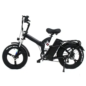 MINMAX Công Suất Cao 48V/15.6Ah Mô Hình Động Cơ Fat Tire E Xe Đạp 20 Inch Ebike Cho Phụ Nữ, OEM Al Khung Hợp Kim Tuyết Bãi Biển Cruiser