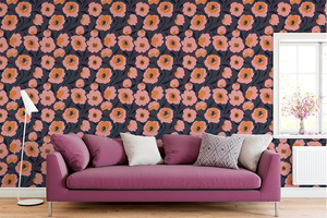 ที่มีคุณภาพสูงความชื้นหลักฐานศิลปะนูนบทคัดย่อที่ถอดออกได้ผนังกระดาษ - Product Image 4