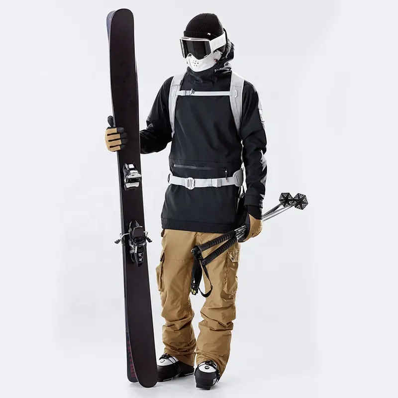 Giacca da sci personalizzata da uomo impermeabile cappotto da neve giacca da snowboard da montagna antivento con giacca a vento invernale con cappuccio sci e neve