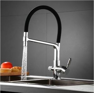 <span class=keywords><strong>Robinet</strong></span> de cuisine en laiton avec <span class=keywords><strong>robinet</strong></span> filtrant eau potable se connecter au purificateur d'eau robinets à <span class=keywords><strong>double</strong></span> fonction mélangeur - Product Image 3