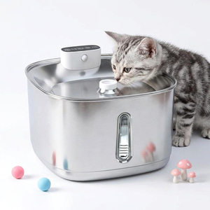 Dispensador de Agua para Mascotas de Acero Inoxidable Personalizado ODM, Bajo Consumo, Funcionamiento Silencioso, Fuente para el Hogar - Product Image 5