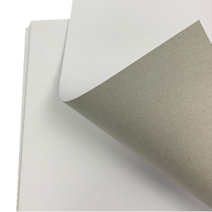 Consumer Box Hand <b>Bag</b> Name Card Raw Material 200-400gsm Grey Back Duplex Paper Board - Product Image 2