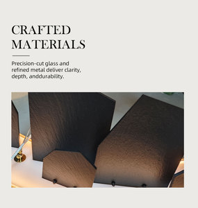 Lustre moderne de luxe à plusieurs niveaux en ardoise, LED dimmable 3000K, pour hall de villa, plafond haut, décoration d'hôtel - Product Image 3