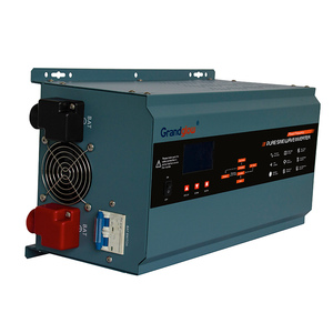 เครื่องแปลงไฟไซน์เวฟจากโรงงาน 12V24V เป็น 220V 500W 1KW 2KW 3KW 5KW ผลิตตามสั่ง ระบบออฟกริด ไฮบริด โซลาร์ ความถี่ต่ำ PSM 5000 ไฮบริด PSM 5000 P - Product Image 1