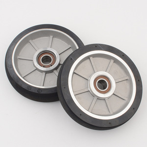 Rouleau de guidage d'ascenseur ThyssenKrupp 150x38x27mm, métal industriel rond pour pièces d'ascenseur - Product Image 2