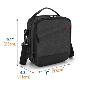 Insulated Cooler Bag for Medicine and Emergency Use Diabetic Bag with Supplies Storage Pockets - Product Image 6