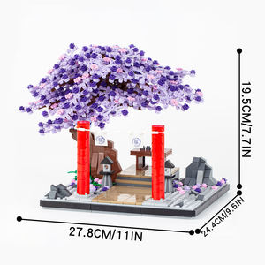 Albero di Glicine Demon Slayer MOC MOOXI MOC1052 <span class=keywords><strong>Serie</strong></span> Creativa Giocattoli DIY per Bambini e Bambine Blocchi da Costruzione - Product Image 3
