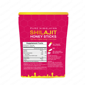 Barra de Shilajit del Himalaya para Mujeres, Marca Privada, con Mezcla de Miel <span class=keywords><strong>Luca</strong></span> y Azafrán, Líquido Oral, Certificado Halal para Apoyo a la Vitalidad - Product Image 2