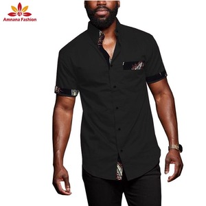 Vêtements <span class=keywords><strong>pour</strong></span> hommes africains en gros, mode <span class=keywords><strong>2020</strong></span>, t-shirt décontracté à manches courtes de haute qualité - Product Image 6
