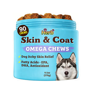 OEM/ODM Marca Privada Golosinas Blandas para Perros con Alto Contenido de Proteínas para la Salud de la Piel y el Sistema Digestivo, con Ácidos Grasos Omega y Vitamina E para el Sistema Inmunológico - Product Image 1