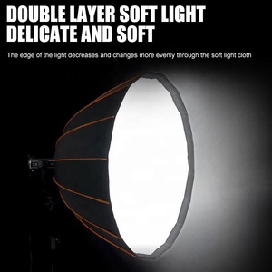 Zsyb Sản phẩm mới màu đen sâu cổng Softbox Kit 90cm nhiếp ảnh ảnh ảnh studio softbox - Product Image 4
