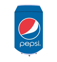 Panneau LED créatif numérique publicitaire P2 en forme de canette, écran LED circulaire de forme spéciale, écran LED en forme de canette de cola, affichage LED en forme de bouteille de cola