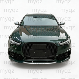 Kit di Conversione Stile RS6 per <span class=keywords><strong>Audi</strong></span> <span class=keywords><strong>A6</strong></span> C7.5 Berlina 2014-2018, Include Paraurti Anteriore, Labbro Anteriore e Griglia a Nido d'Ape - Product Image 3