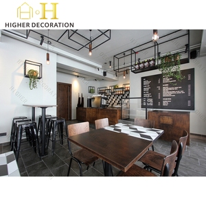 Diseño de mostrador de cafetería de estilo industrial, quiosco de <span class=keywords><strong>café</strong></span> y diseños únicos de cafetería para cafetería de moda - Product Image 3