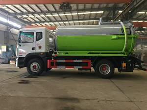 Diesel Septic Pump Truck Transmissão Manual Euro 6 Emissão 5000L Tanque Volume 150-250hp para Esgoto Sucção Esgoto <span class=keywords><strong>Scavenger</strong></span> - Product Image 5