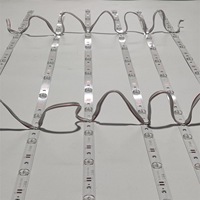 Bande lumineuse dure LED extérieure 3030 réfléchissante diffuse pour boîte à lumière publicitaire en aluminium étanche LED bande rigide barre lumineuse