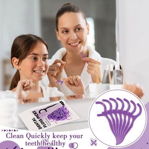 Hilo Dental Mini con Sabor a Menta, en Caja de Seda Encerada, con Logotipo Personalizado para Uso Doméstico, Venta al Por Mayor - Product Image 4