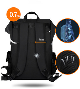 Custom New Trending Fashion Sport Casual Waterproof Backpack 15.6 Inch Laptop <b>Bag</b> <b>Men</b> Zipper Closure Outdoor School Backpack - Product Image 4