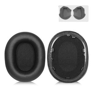 Almohadillas de repuesto para <span class=keywords><strong>auriculares</strong></span> con cancelación de ruido Premium XM5 con espuma de memoria optimizada de cuero de proteína suave - Product Image 3