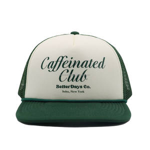 Gorra Trucker de Mezclilla con 5 Paneles y Estampado Puff Personalizado, con Cuerda, Bicolor, para Pesca, Trabajo Agrícola y Actividades al Aire Libre - Product Image 1