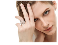 Bague ajustable à ouverture double cheval en argent sterling 925 Bijoux équestres pour femmes et hommes