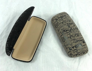 Youli thâm quyến longgang huyện tùy biến cổ điển thời trang PU da cứng kính mát quang học trường hợp kim loại kính trường hợp - Product Image 3