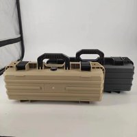 Boîte à outils de transport en plastique dur étanche IP67 avec logo personnalisable et mousse, sortie d'usine DPC080-9