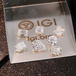 1-5ct GIA/IGI ได้รับการรับรองในห้องปฏิบัติการเพชรที่ปลูกหลวม cvd/hpht ตัดแฟนซีที่ปลูกในห้องปฏิบัติการเพชรที่ยอดเยี่ยมสำหรับแหวนสัญญา - Product Image 2