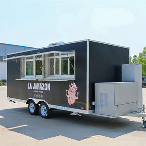 Dijual mobil Trailer dapur seluler/makanan makan mobil/truk layanan Makanan Cepat - Product Image 1