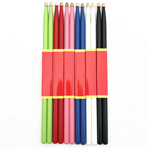 Hickory bacchette <span class=keywords><strong>di</strong></span> fabbricazione americana color <span class=keywords><strong>noce</strong></span> 5A bacchette Hickory Drum mallet accessori per strumenti - Product Image 1